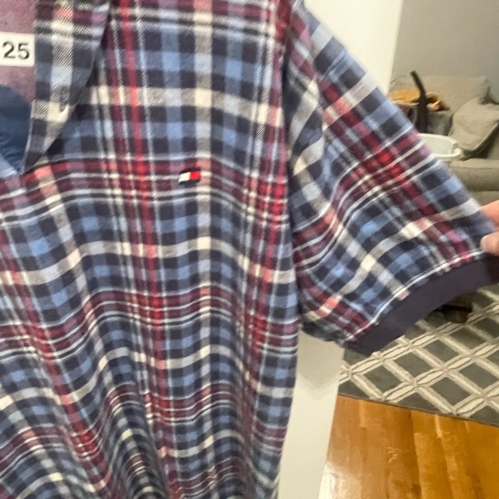 Tommy Hilfiger Classic Blue and Red Polo - Picture 6 of 12